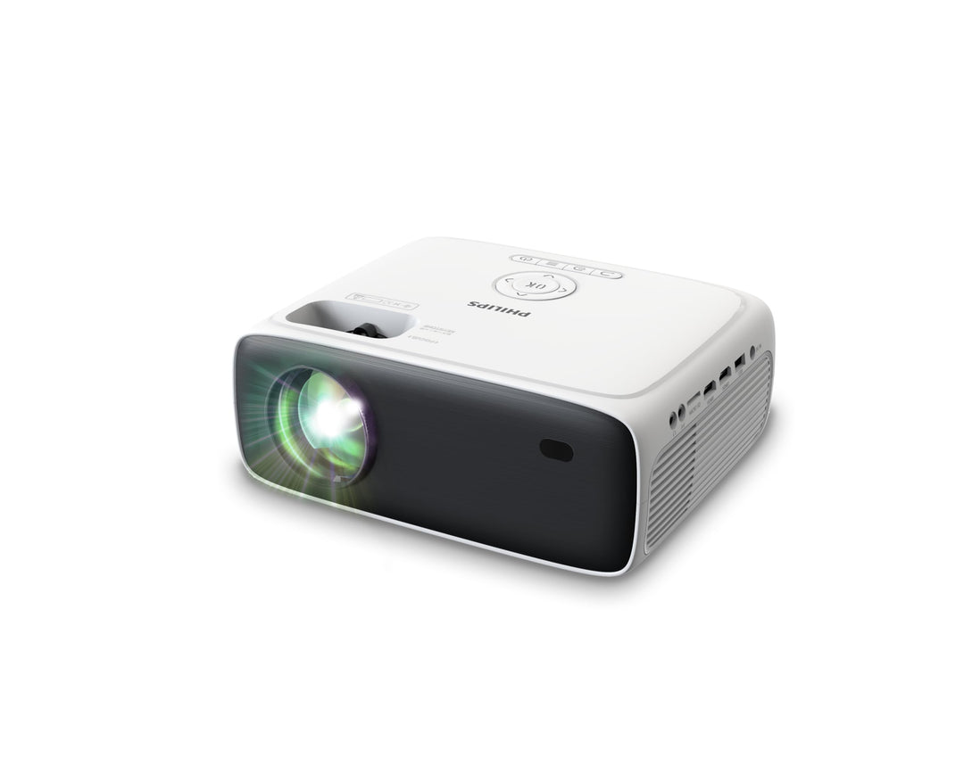 Philips NeoPix 200, Beamer Full HD 1080p, hoher Kontrast, mehrere Bildkorrekturen für eine flexible