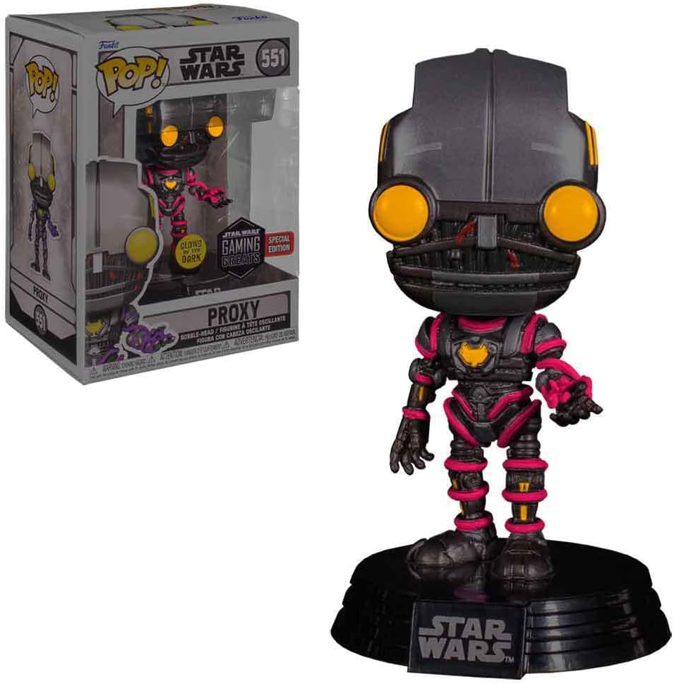 Funko Pop! Star Wars: Force Unleashed - Proxy (GW), Collectible Action Vinyl Figure - 65047