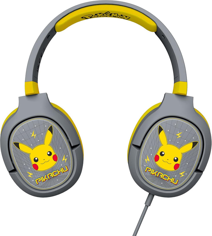 OTL Technologies Pokémon Pikachu Grey Pro G1 Gaming Kopfhörer, PK0862