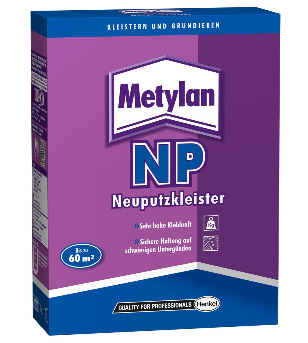 Metylan 530203 Tapetenkleister1kg Farblos Neuputzkleister 1 kg, Neuputzkleister 1 kg