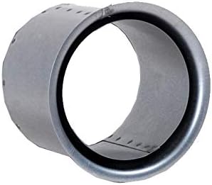 FAL Doppelt - Wandfutter 140mm Durchmesser 10,5cm lang Ofenrohr Rauchrohr feueraluminiert Silber Dop