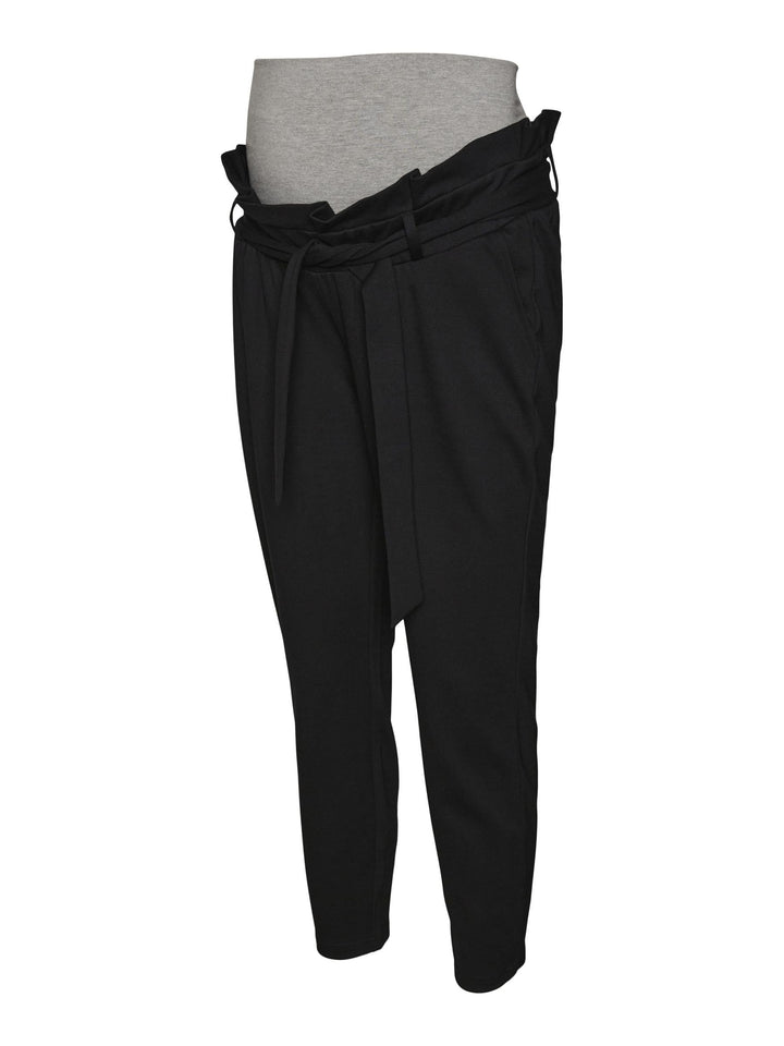 VERO MODA Damen Vmmeva Loose Paperbag Al Pant Noos Keine Angabe S Schwarz, S Schwarz