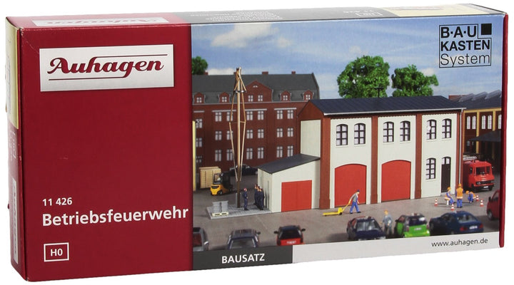 Auhagen 11426 11426-Betriebsfeuerwehr, bunt