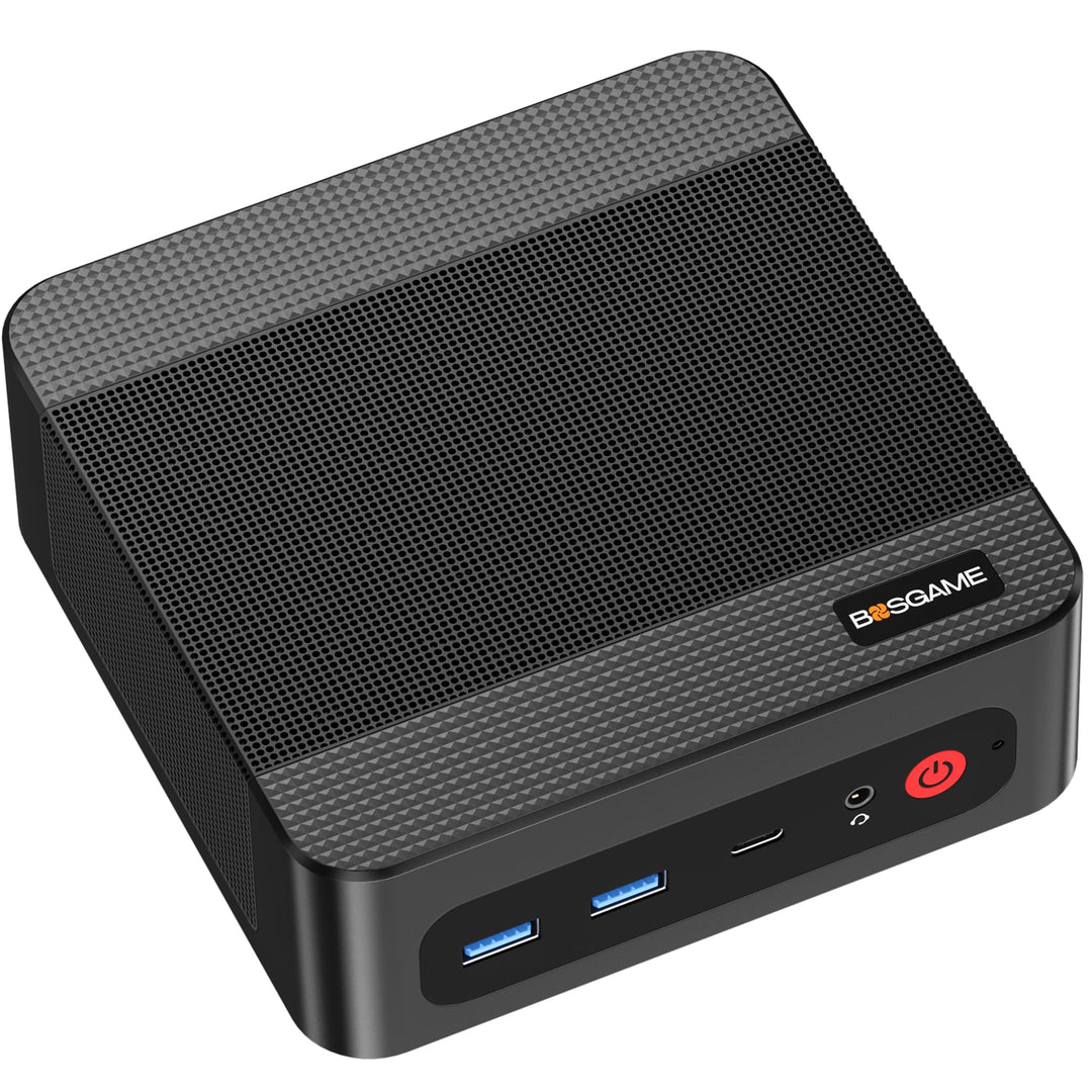 BOSGAME P3 Pro Mini-Gaming-PC AMD Ryzen 9 7940HS, Radeon 780M | 8C/16T bis 5,2 GHz, 16GB DDR5 RAM, 1