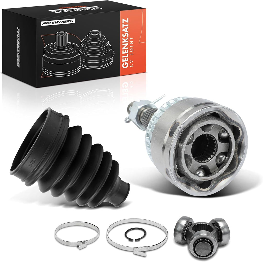 Frankberg 1x Gelenksatz Vorne Getriebeseitig Kompatibel mit A4 8E2 B6 1.8L 2000-2004 A4 8EC B7 1.8L-
