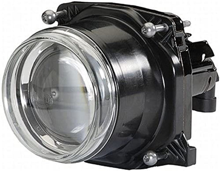 HELLA - DE/Halogen-Hauptscheinwerfer - 90mm Performance - 24V - rund - Einbau - gehärtete Streuschei