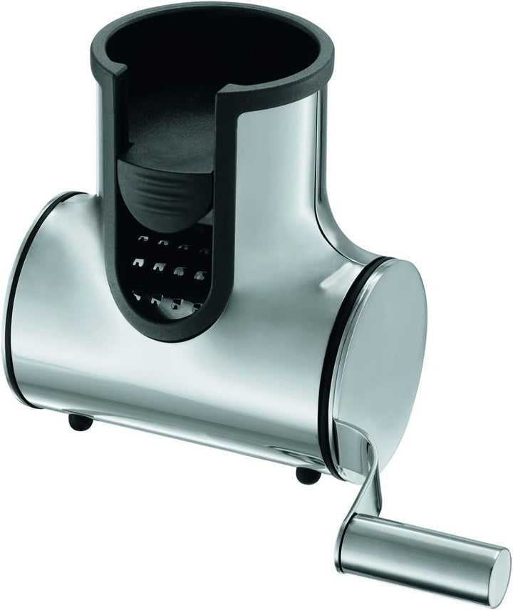 RÖSLE Reibe-Einsatz Mittel für Käsemühle, grobe Flocken, zum Reiben von Käse und Schokolade, Edelsta