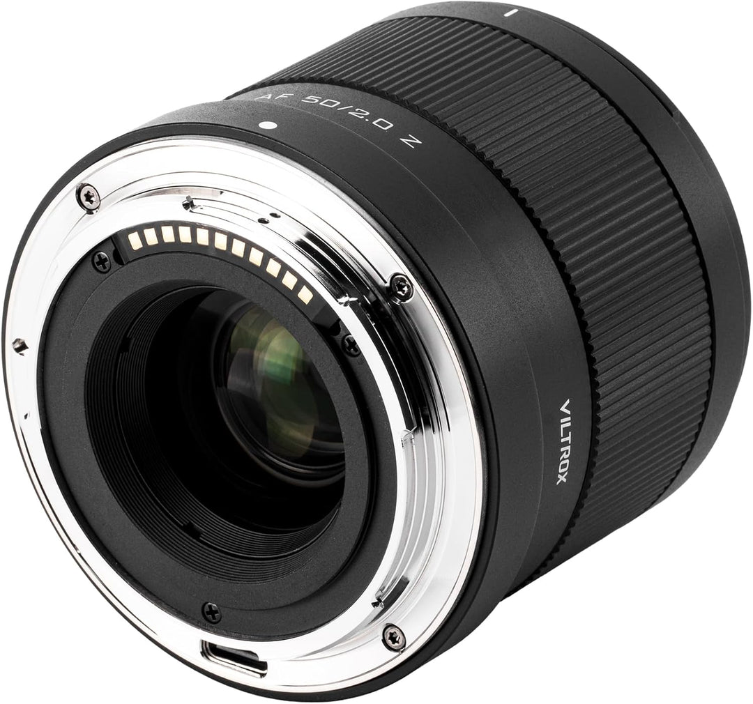VILTROX 50mm F2 Vollformat Objektiv für Nikon Z, AF 50mm f/2 Z Standard Prime Objektiv mit grosser B