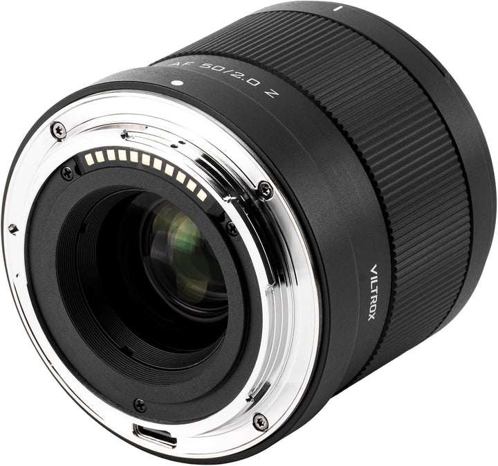 VILTROX 50mm F2 Vollformat Objektiv für Nikon Z, AF 50mm f/2 Z Standard Prime Objektiv mit grosser B