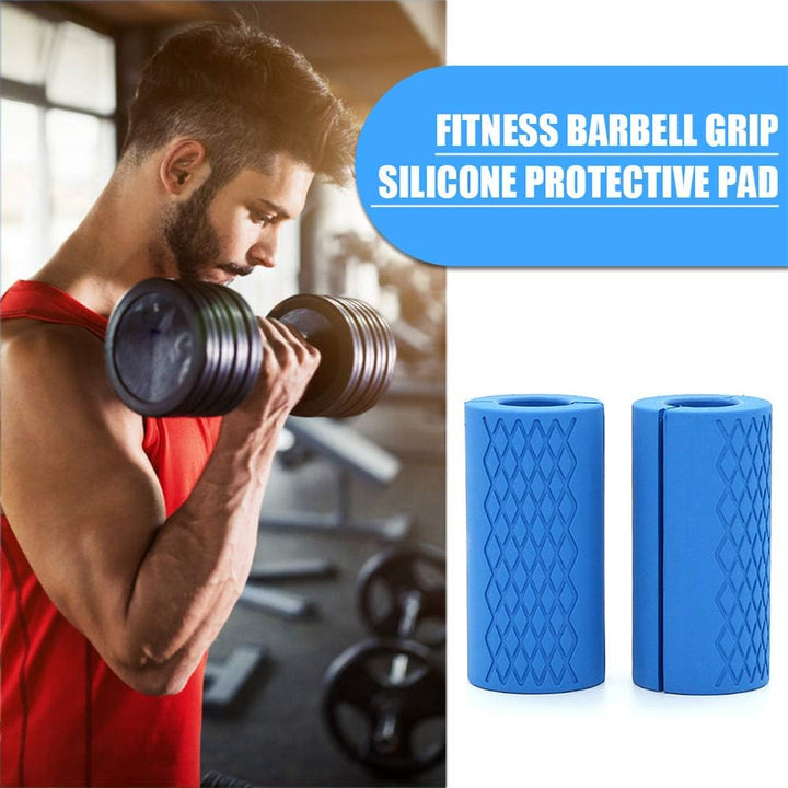 Laiiqi Grip Fat Bar, Hantel Fat Barbell Grip, Dicke Bar Griffe für Gewichtheben Fitness Bar Griff Si