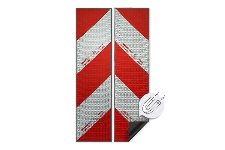 Magnetische Reflecto Kfz-Warnmarkierung aus Orafol ORALITE 5921M in vielen Varianten (Reflexfolie, 2