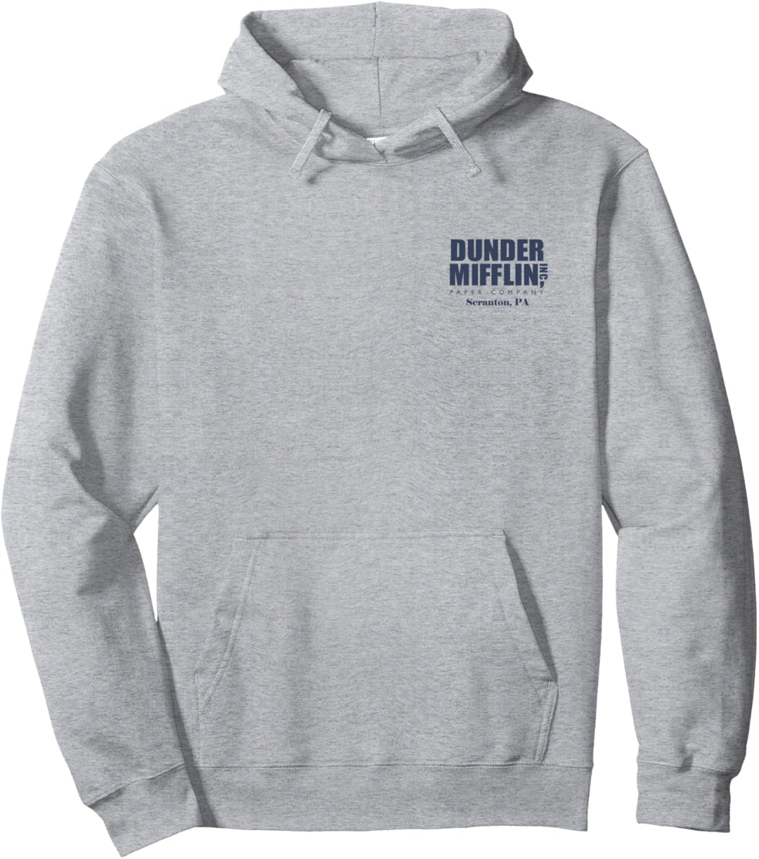 The Office Dunder Mifflin Aquarell Illustration Pullover Hoodie