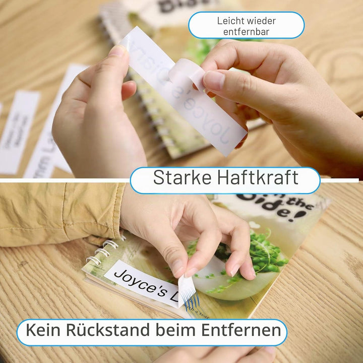 MarkField Kompatibel Schriftband Ersatz für Brother P-Touch TZ TZe-241 18mm 0,7 Laminated Etikettenb