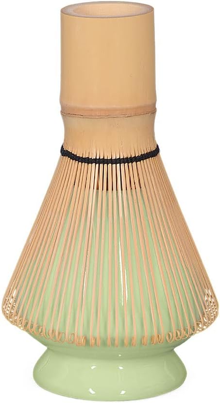 Matcha-Set 4-teilig, rosa, bestehend aus Matcha-Schale, Matcha-Löffel, Matcha-Besen (Bambus) und Bes