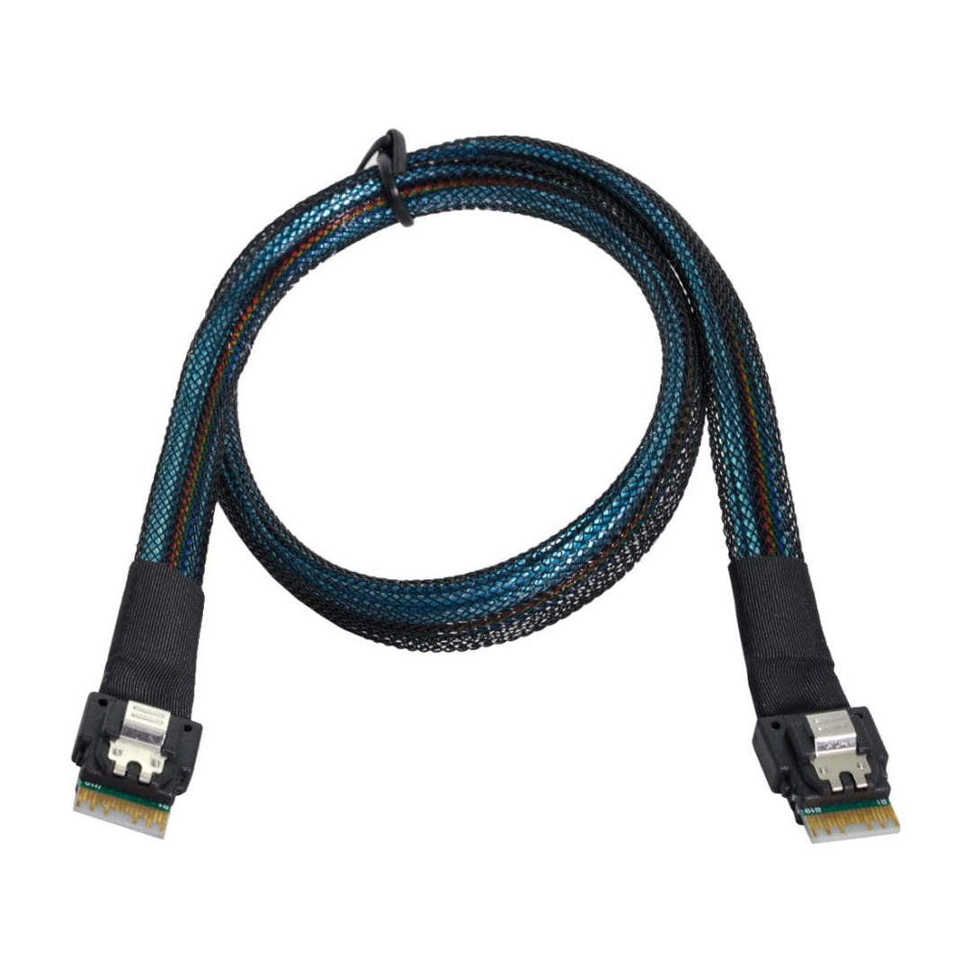 chenyang CY SFF-8654 Stecker auf SFF-8654 Stecker PCI-E Slimline SAS 4.0 SFF-8654 4i 38 Pin Host auf
