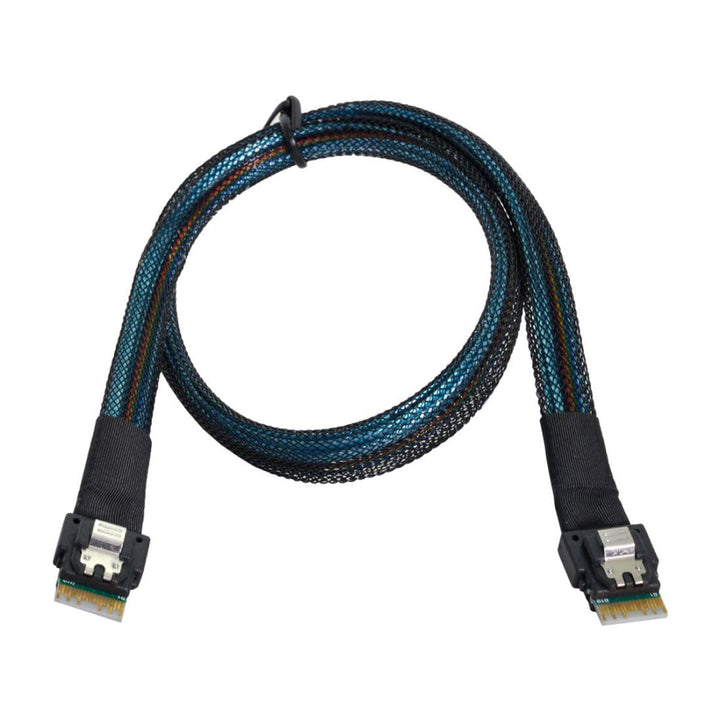 chenyang CY SFF-8654 Stecker auf SFF-8654 Stecker PCI-E Slimline SAS 4.0 SFF-8654 4i 38 Pin Host auf