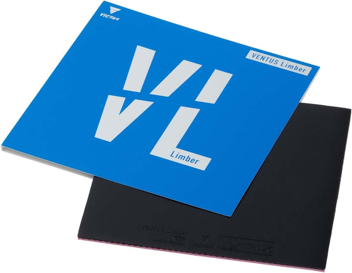 VICTAS Belag Ventus Limber Schwarz 2,0 mm, Schwarz 2,0 mm