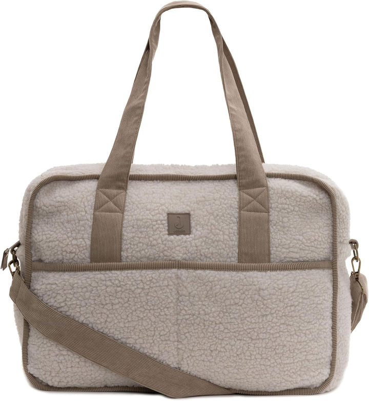 Jollein Wickeltasche - Teddy Noé - 100% Polyester - Kinderwagentasche - Babytasche Multifunktional