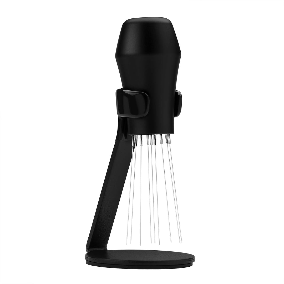 Normcore WDT Werkzeug mit Ständer V3 für das Durchmischen des gemahlenen Kaffees | Espresso KaffeeRü