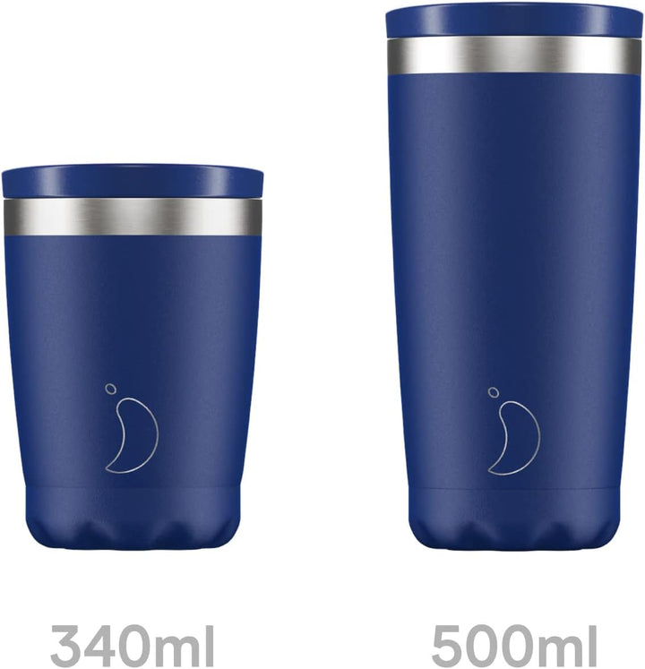 Chilly's Original Kaffeebecher - Reise-Thermo-Tasse für kalte und heisse Getränke - Mehrwegbecher mi