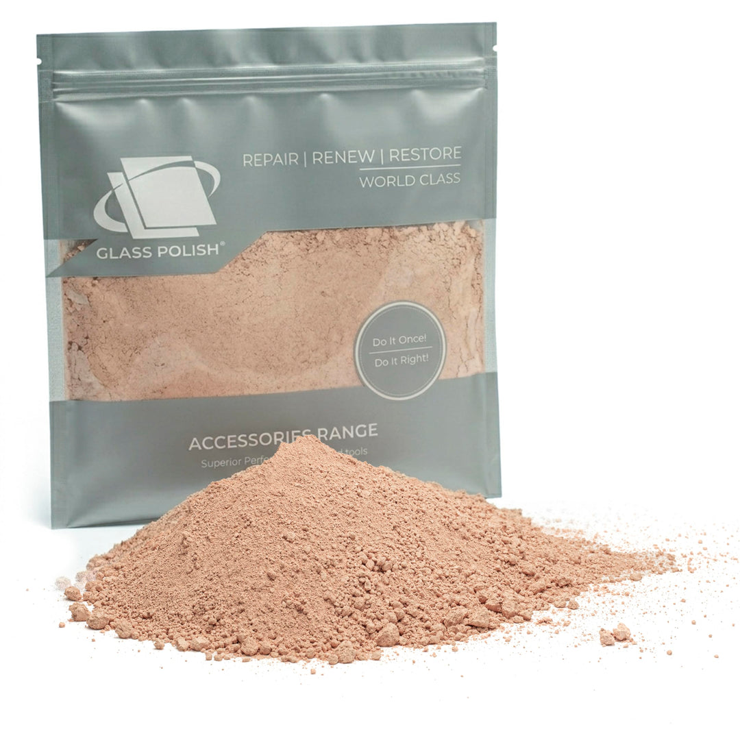Glass Polish 90010 Cerium Oxide, Ceroxid Glaspolierlösung, Glas Polierpulver | 1 kg
