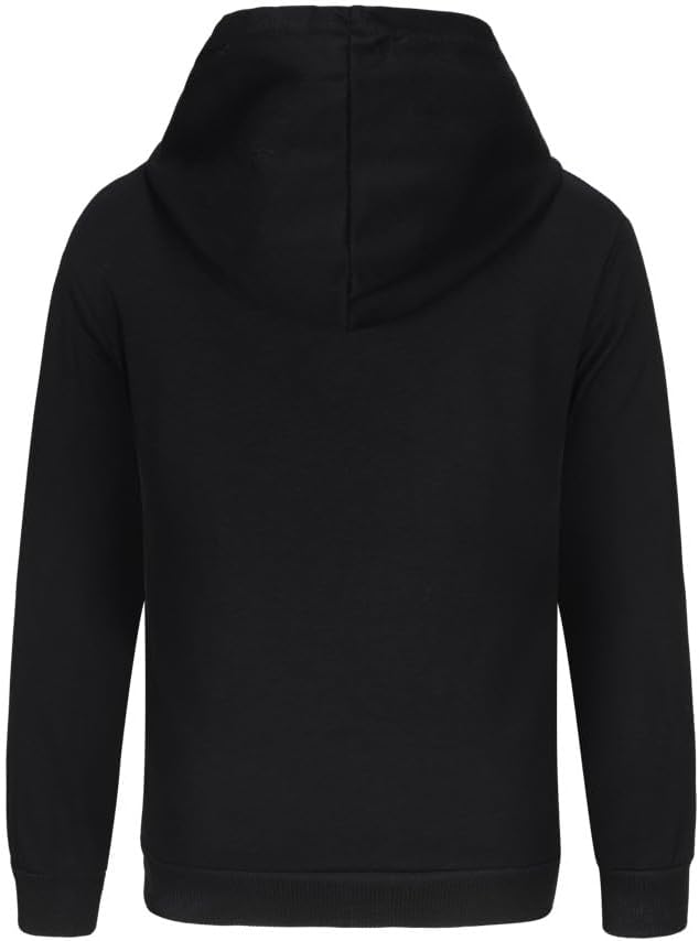 Kapuzen-Sweatshirt für Mädchen, digitaler Zirkus, violett, rosa, Cartoon-Grafik-Design, lässiger Pul