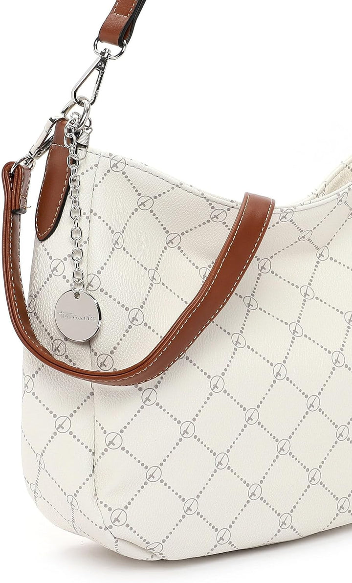 Tamaris Beutel TAS Anastasia 30901 Damen Handtaschen Print ecru 320, Ecru