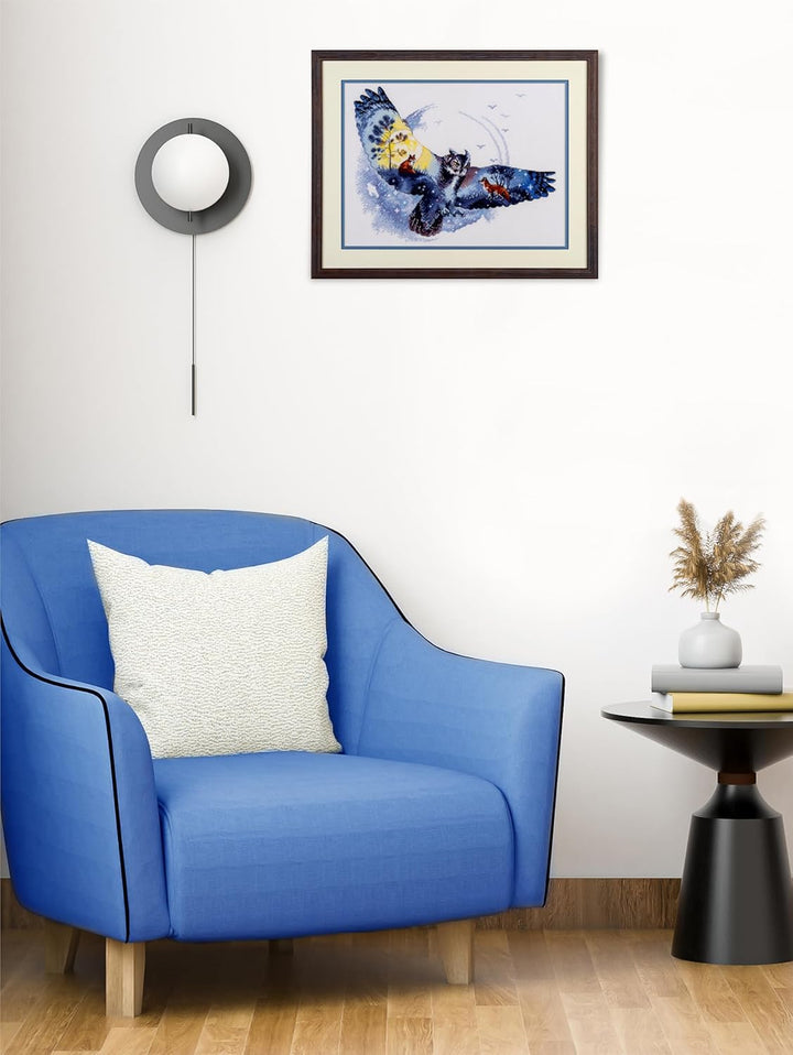 Riolis 1954 Kreuzstich Set Zählmuster, Baumwolle, mehrfarbig, 40x30cm