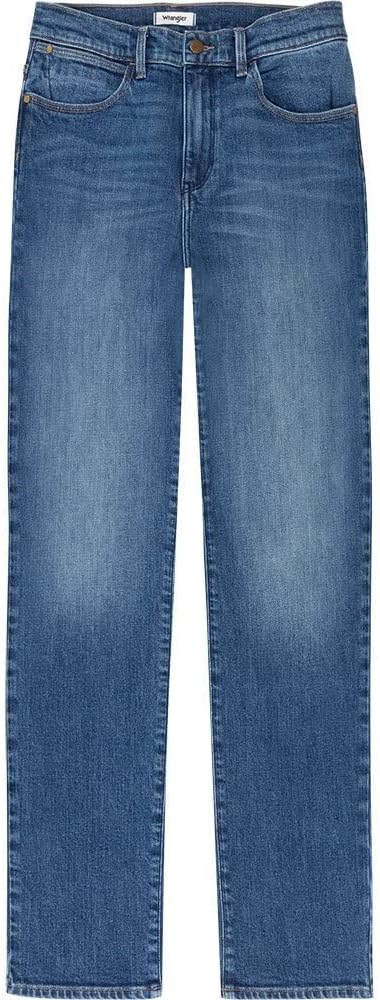 Wrangler Damen Straight Jeans 27W / 32L Airblue, 27W / 32L Airblue