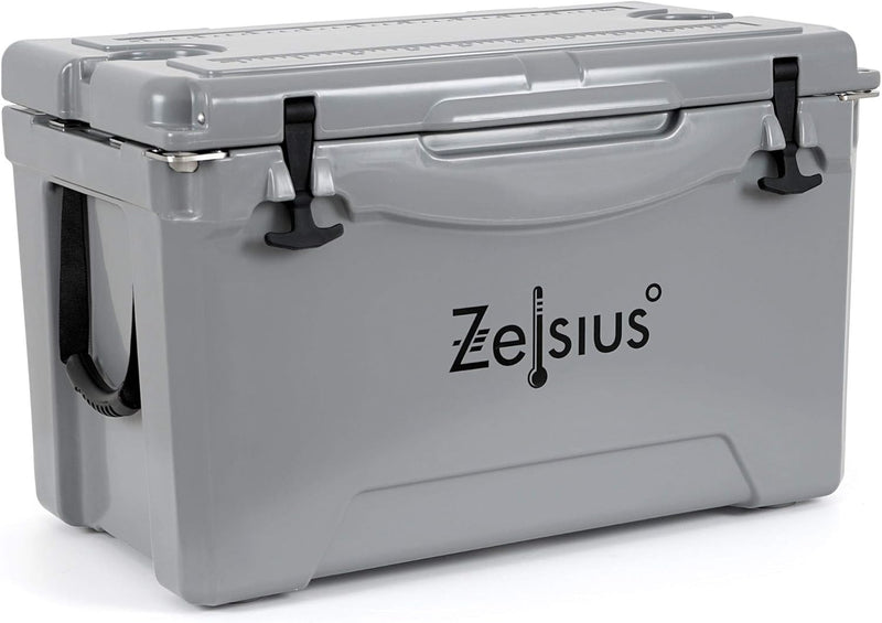 Zelsius Kühlbox 50 Liter | Coolbox | Tragbare Cooling Box ideal für Auto Camping Urlaub Angeln Freiz