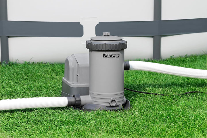 Bestway 58391-7 Filterpumpe für oberirdische Pools mit 9.463 l/h