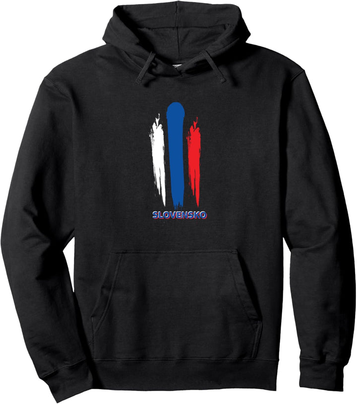 Flagge Slowakei Pullover Hoodie