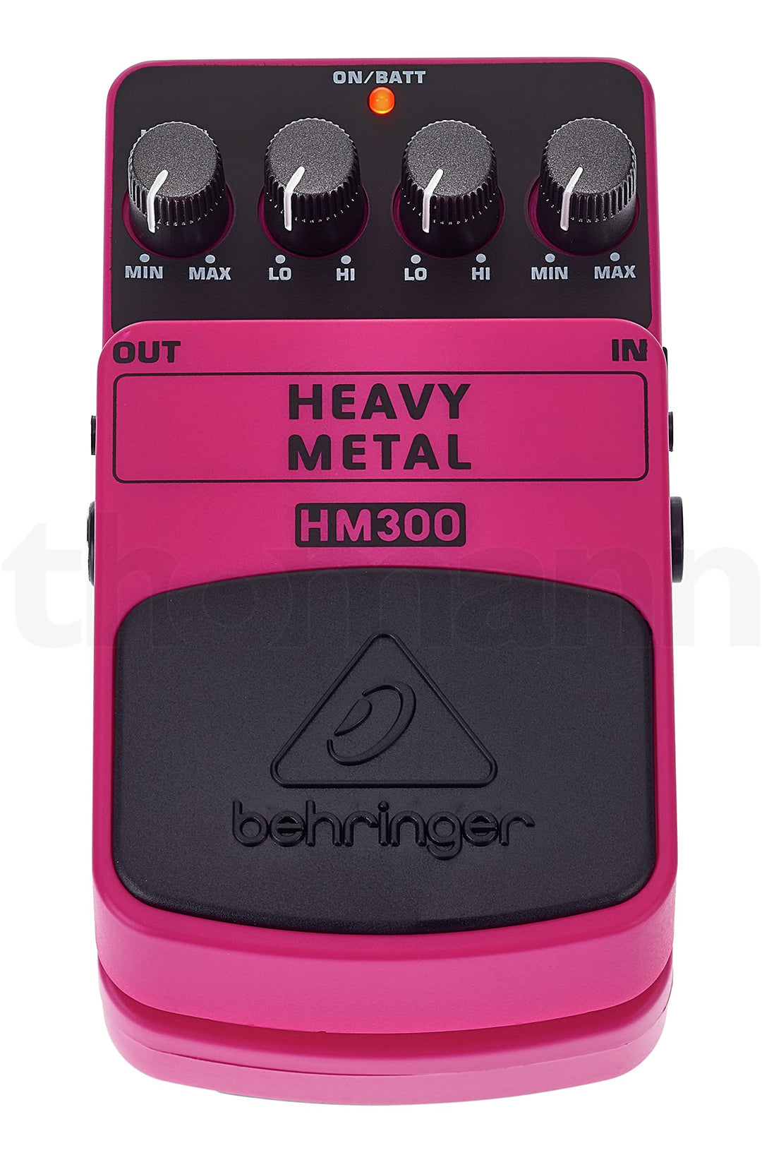Behringer HM300 Heavy-Metal-Distortion-Effektpedal HEAVY METAL HM300 Guitar Pedal, HEAVY METAL HM300