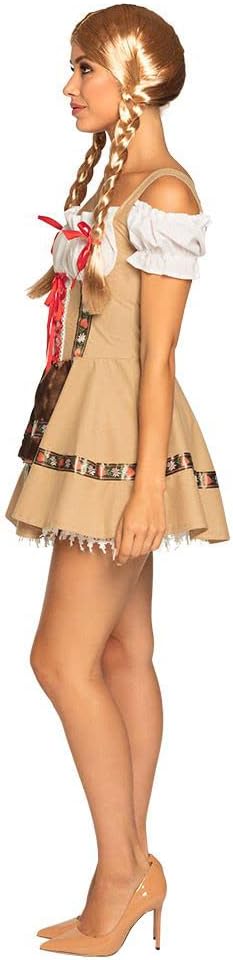 Boland - Erwachsenenkostüm Bayrisches Mädchen, Dirndl, Bierfest, Kirchweih, Bayern, Mottoparty, Karn