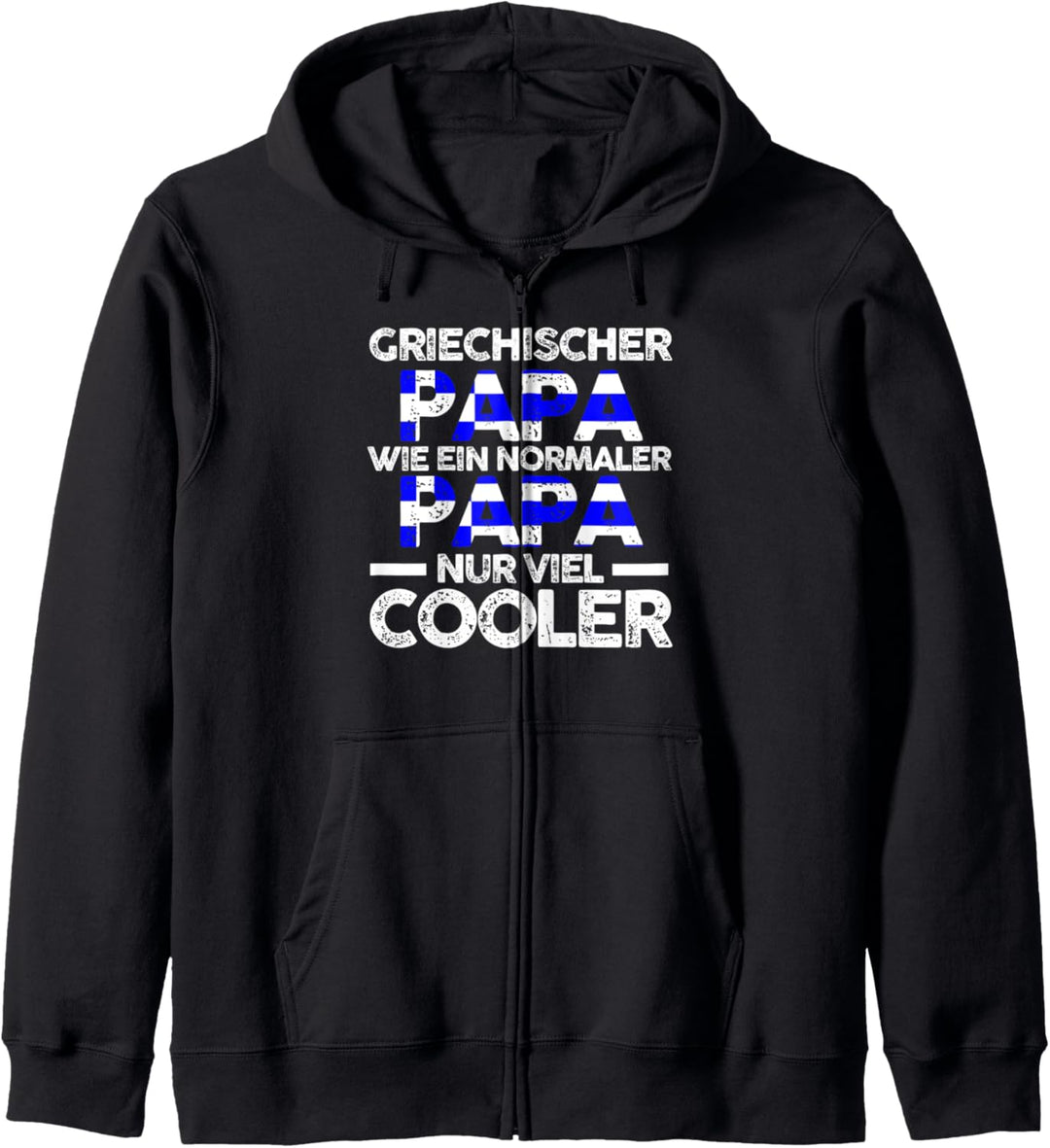 Griechenlandischer Papa Vater Grieche Griechenland Kapuzenjacke