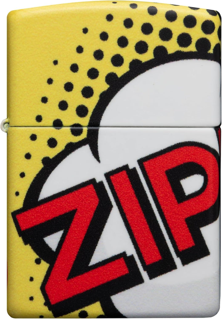 Zippo Sturmfeuerzeug - Comic, 540°, Color Image - Nachfüllbar - Wiederverwendbar - Windfestes Design