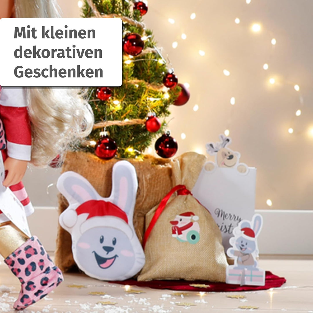 BABY born Adventskalender mit 24 Überraschungen, Puppenkleidung und Accessoires für 43 cm Puppen, 83