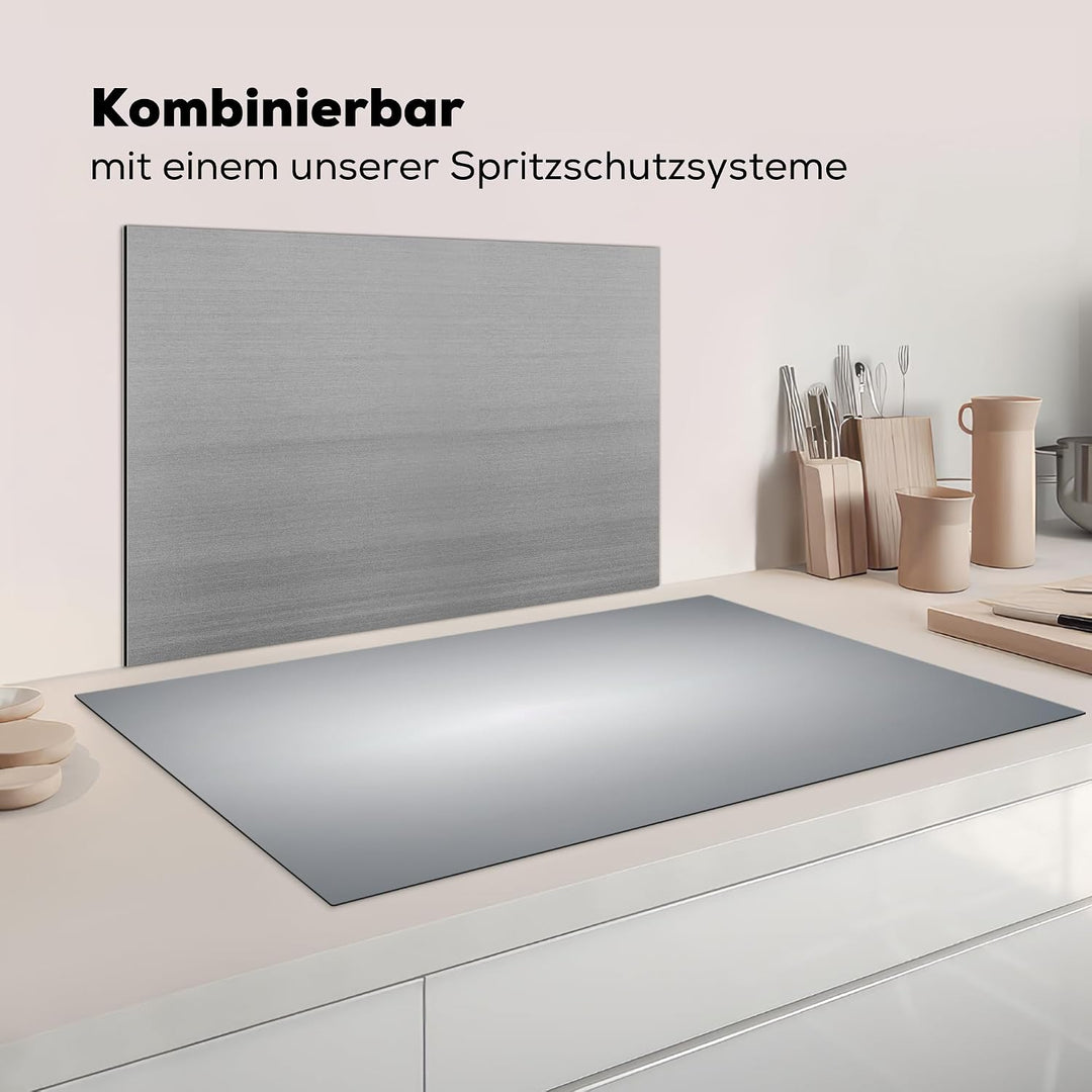 KitchenYeah© Herdabdeckplatte Einteilig Küche Ceranfeld Abdeckplatte | 91.6x52.7 cm - Cerankochfeld