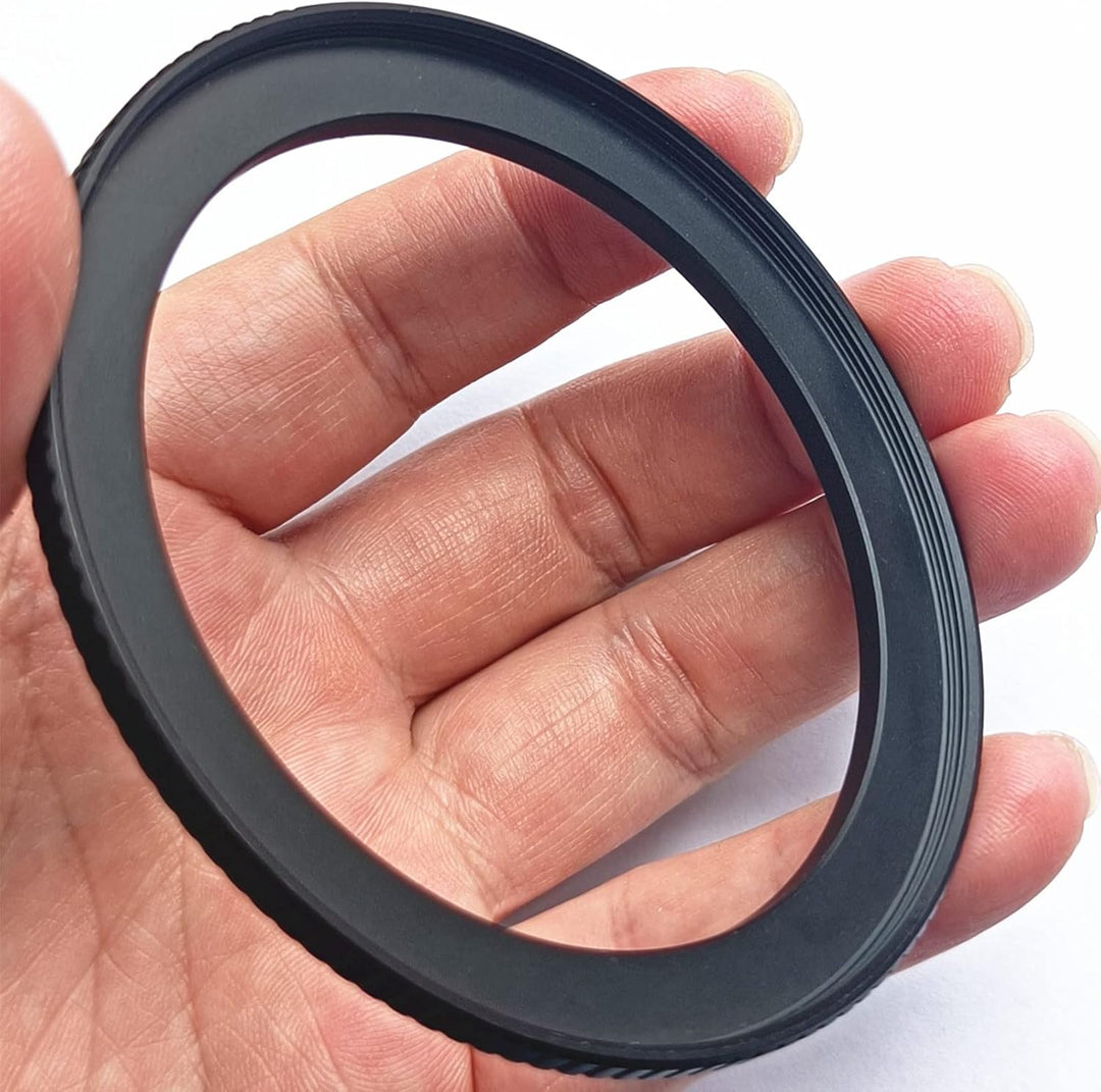 Messing 67 mm bis 77 mm Step Up Adapte Ring für Kameraobjektiv und Filter, Form Anti-Rutsch-Design f