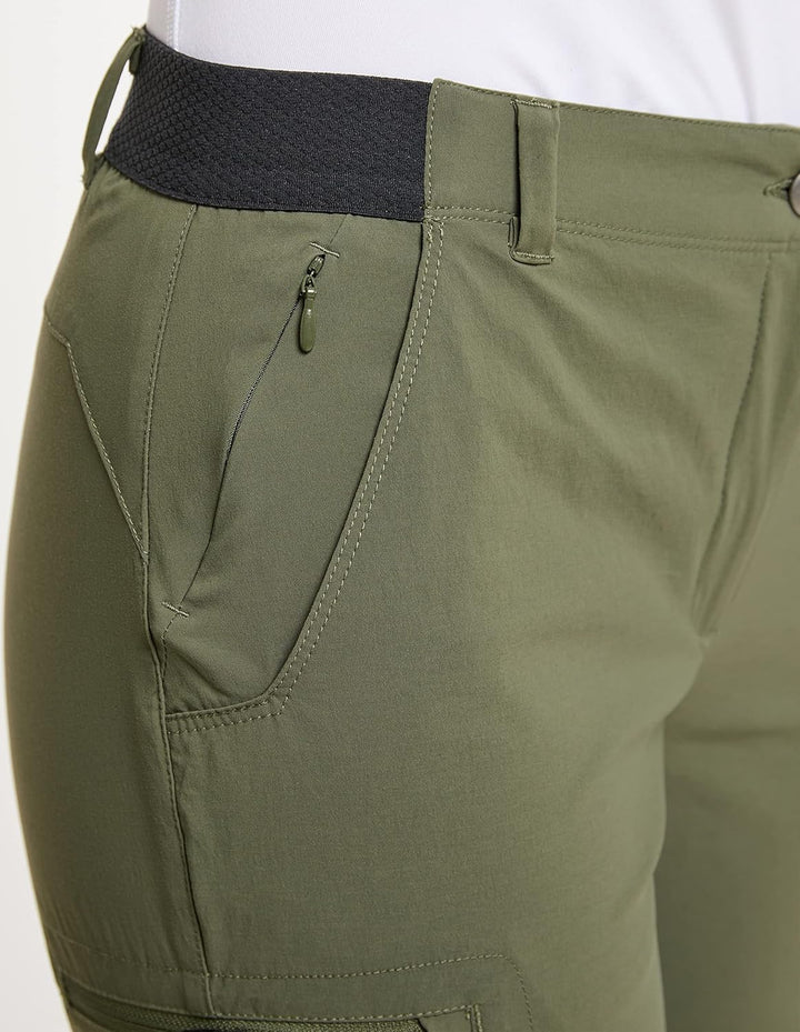 HOT sportswear Damen Wanderhose Ottawa Bermuda 36 Pale Olive, 36 Pale Olive