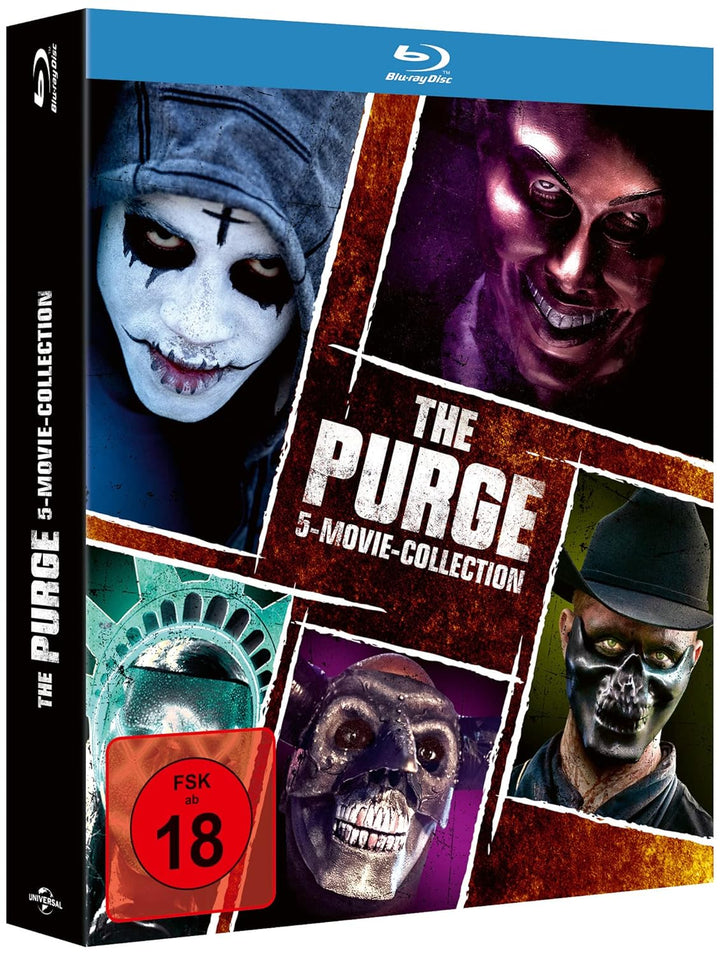 The Purge - 5-Movie-Collection [Blu-ray], Blu-ray
