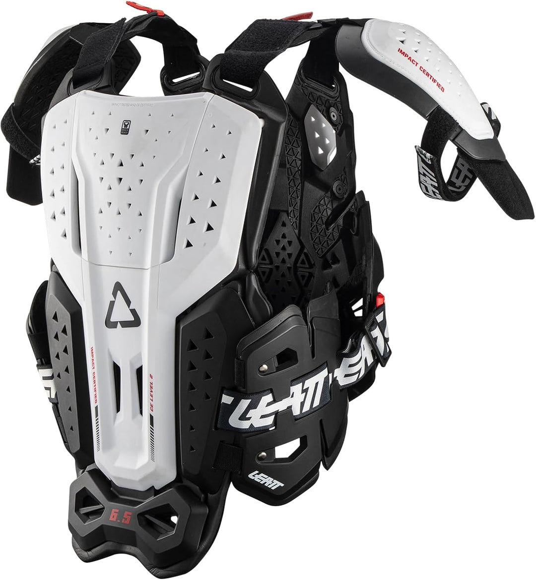 Leatt Brustpanzer Body Protector 6.5 PRO Weiss Gr. L/XL L-XL Weiss, L-XL Weiss