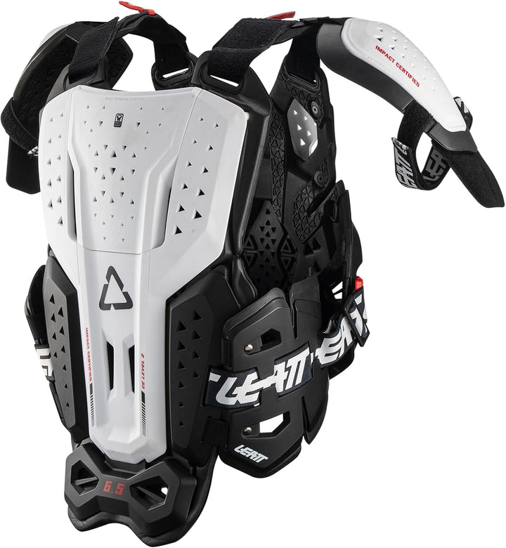Leatt Brustpanzer Body Protector 6.5 PRO Weiss Gr. L/XL L-XL Weiss, L-XL Weiss