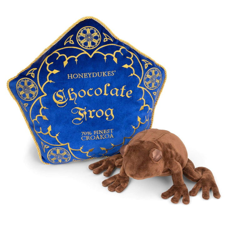 The Noble Collection Schokoladenfrosch-Plüsch und Kissen