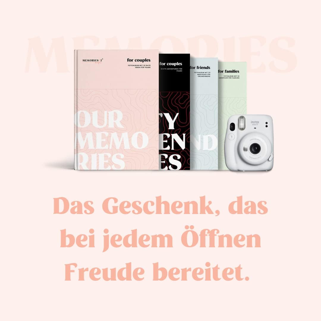 Memories2Make® Challengebuch mit 32 Abenteuern für Familien - Persönliches Erinnerungsbuch zum Versc