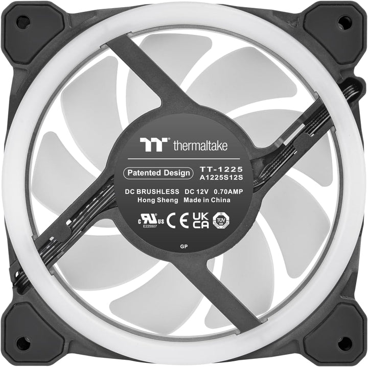 Thermaltake Swafan 14 RGB Lüfter | TT Premium 3er Pack | 140 mm |wechselbare Lüfterblätter 140mm Sch