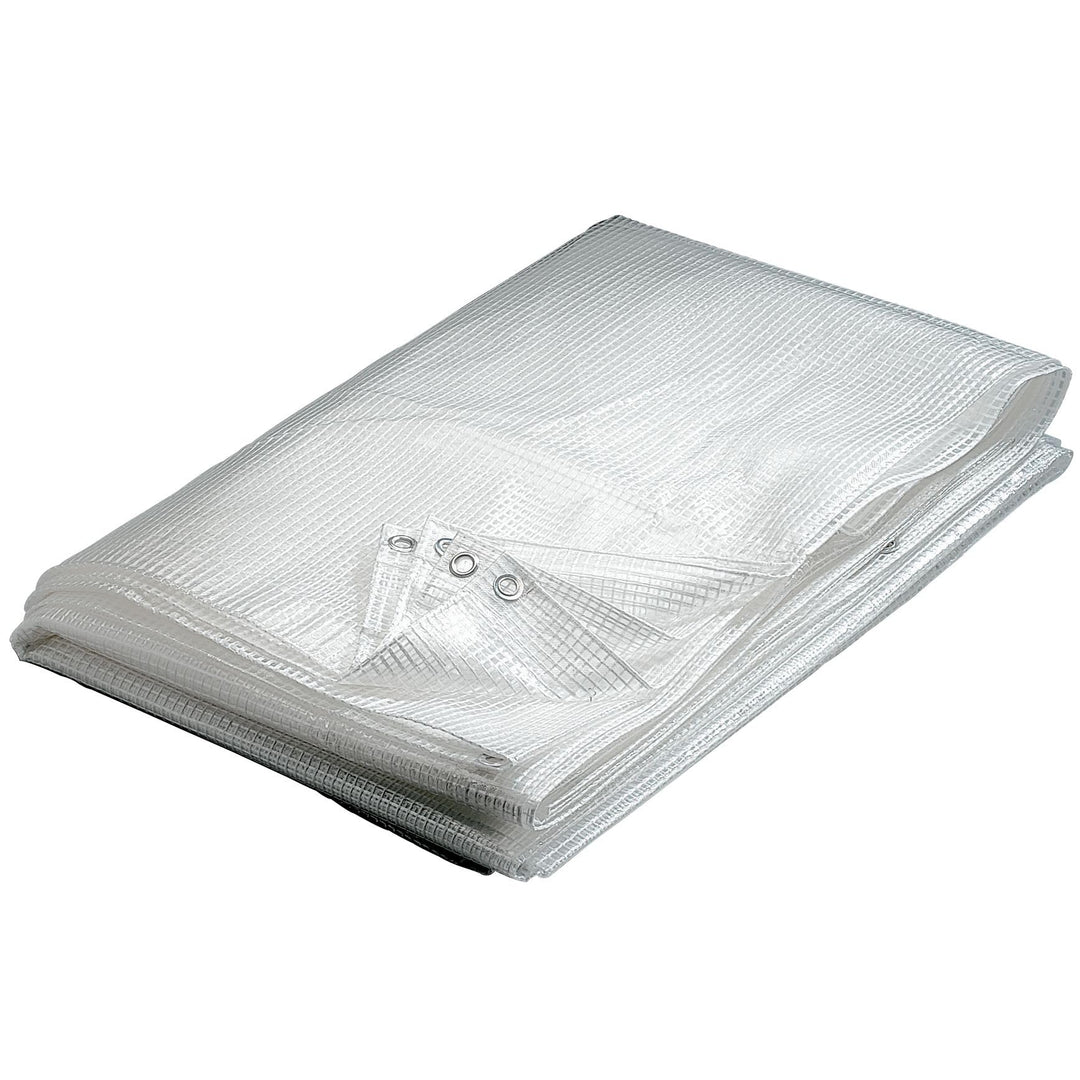 WERKA PRO Transparente Plane 160 g/m2 4 x 10 m 1000 x 400 cm (Rechteckig), 1000 x 400 cm (Rechteckig