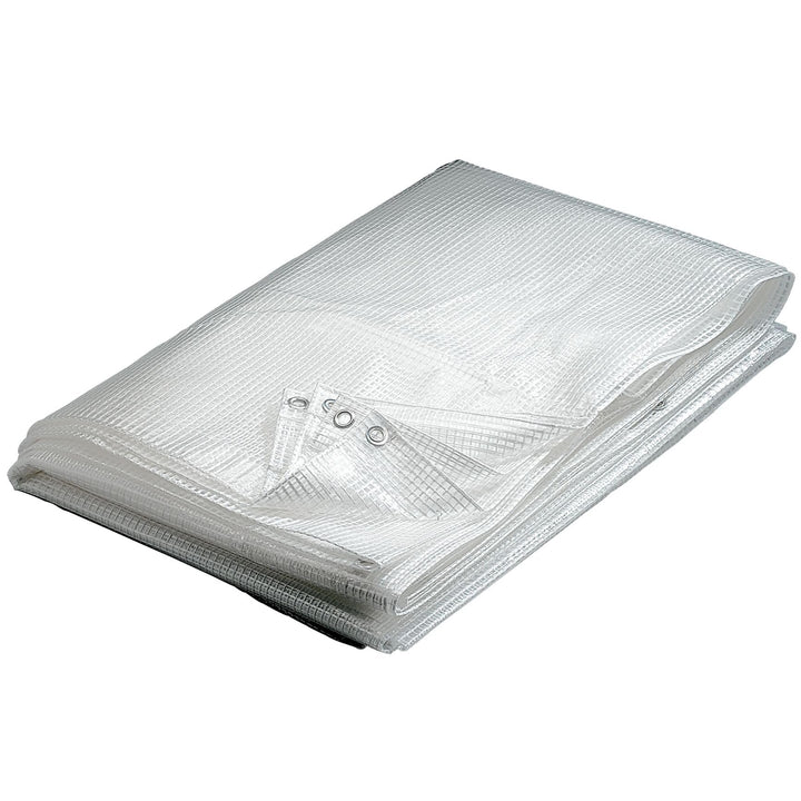 WERKA PRO Transparente Plane 160 g/m2 4 x 10 m 1000 x 400 cm (Rechteckig), 1000 x 400 cm (Rechteckig