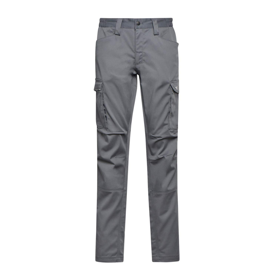 UTILITY DIADORA Unisex Hose Pant Staff Stretch Cargo S Stahlgrau, S Stahlgrau