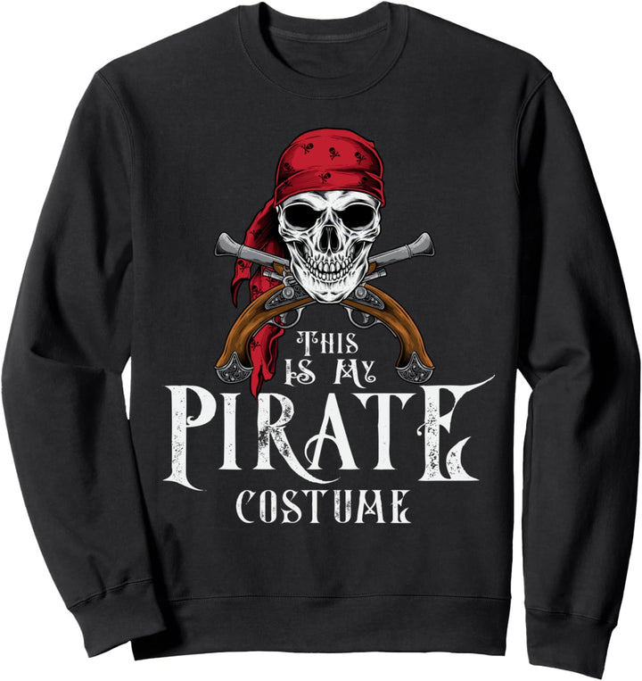 Dies ist mein Piratenkostüm Halloween-Kostüm Cool Sweatshirt